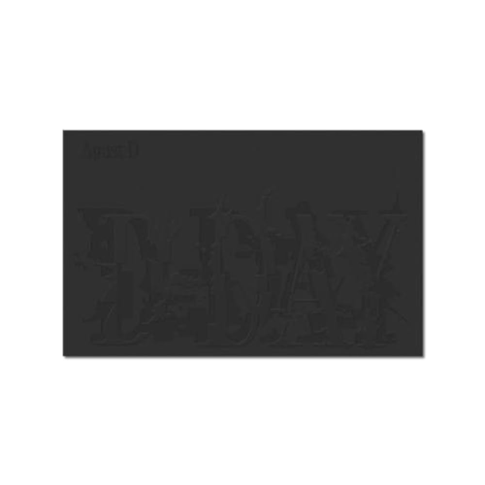 Agust D SUGA - D-Day CD (01 ver.)
