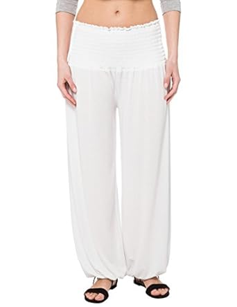 Pantaloni Harem Donna Malito - Taglia Unica, Stampa Elegante, Comodi Per Yoga E Tempo Libero - Foto 4