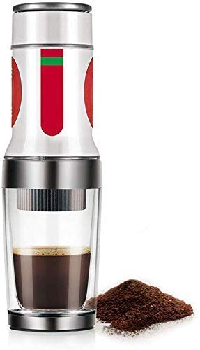 CENPEN Kaffee-Maschine, beweglicher Handpresse Kaffeemaschine, Minihand Espresso Pods Kaffee-Kapsel-Maschine, Kapsel…