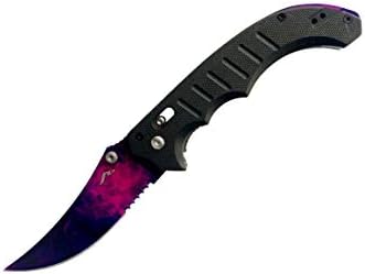 Rhingo Elite Op Flip Knife Folding G10 Handle Tactical Serrated Blade Survival