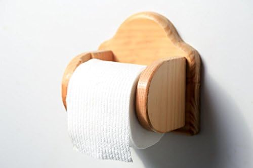 Toilet Paper Holder - Wooden - Arch Back - Drop-in spindle - Wall Mount - Holds standard toilet paper rolls - Wenge