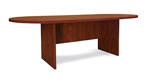 Offices To Go 8 Ft Conference Room Table 95"W X 44"D X 29 1/2"H Weight: 212 Lbs One Piece Top Slab Base - American Espresso
