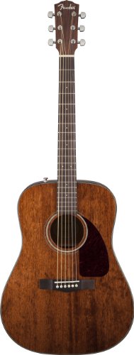 Fender CD-140S Beginner Acoustic Guitar (All Mahogany), Natural