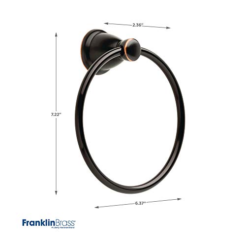 Franklin Brass KIN3PC-ORB Kinla Bathroom Accessory Kit, 3 Pieces, Oil Rubbed Bronze , Oil-Rubbed Bronze