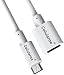Micro USB Extension Cable, Cellularize (2 Pack, White, 3M/10FT W/Data) Male to Female Extender Charge Cord Wire Adapter for Micro USB Phones, Tablets, Security Cameras (Black, 1FT - 6M Available) primary