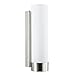 Linea di Liara Elina Brushed Nickel Wall Sconce Frosted Glass Shade Modern Sconces Wall Lighting Fixture Bathroom Sconce Vanity Wall Sconce and Wall Lamp for Living Room, UL Listed