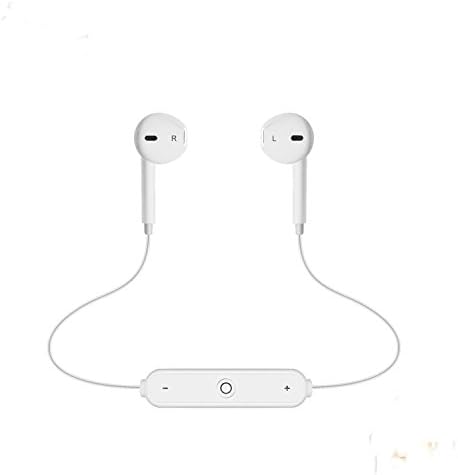 ZONEPAN Upgraded S6 Bluetooth Headphones,Wireless Headphones Bluetooth 4.1 Earbuds with Mic Sport Stereo Headset,Sweatproof Earphones,headsets (White)