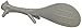 uxcell Plastic Squirrel Shaped Rice Spatula with Non Stick Rice Spoon Paddle Heat Resistant Rice Cooker Spoon Gray