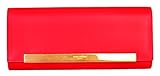 Saint Laurent Women Clutch Red 324826BOR0J-383