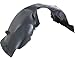 Crash Parts Plus Front Driver Side Left Splash Shield Fender Liner for 2012-2016 Ford Focus