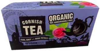 Cornish Tea Infusion Bags - Earl Grey & Rose Petals (1)