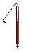 amPen Hybrid Stylus Pen - Interchangeable Hybrid Tip Touchscreen Stylus (Red)