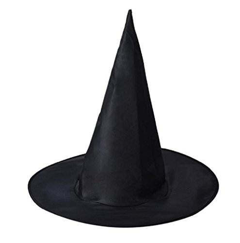 Halloween hat Mallcat 6Pcs Womens Black Witch Hat - Image 7