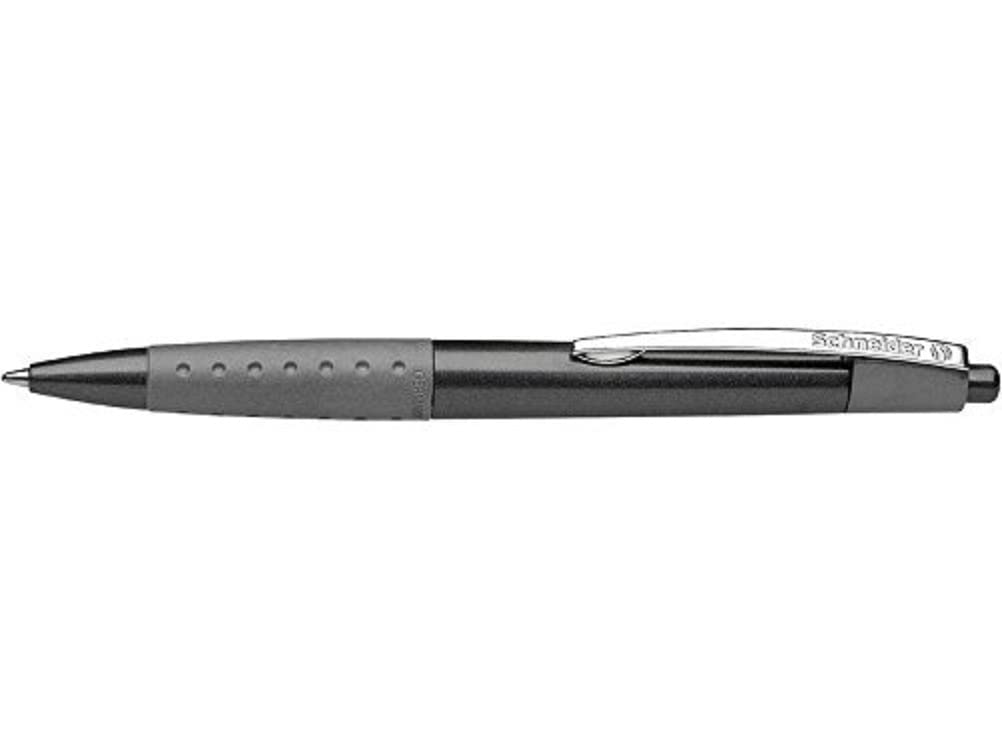 Schneider Loox Retractable Ballpoint Pen - Grey Barrel / Black Ink single unit