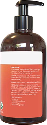 3 Certified+Organic+Massage+Unscented+Perfect