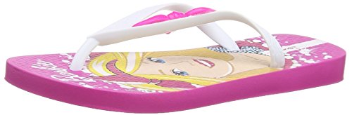 Ipanema Brasil Barbie Style Pink/Wht Junior Flip