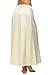 Avidlove Women Lingerie Slips Satin Snip-it Half Slip Lace Underskirt Long Beige,Small