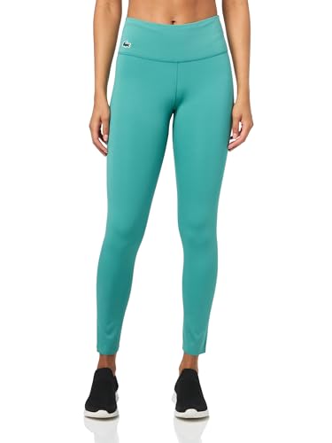 Lacoste Women's Mini Pocket Printed Sport Leggings, Ocelle, L