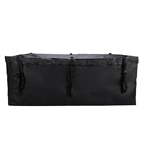 AUXMART Waterproof Hitch Cargo Carrier Bag 60" x 24" x 24" (20 Cu Ft)