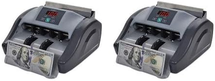 Kolibri Money Counter with UV Detection and 1-Year Warranty (2-(Pack))