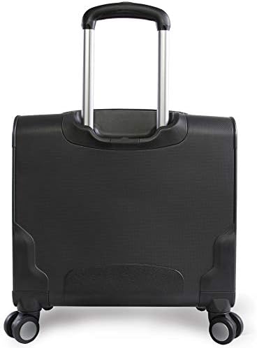 Perry Ellis 8-Wheel Spinner Mobile Office, Black, One Size 3 Perry Ellis 8-Wheel Spinner Mobile Office, Black, One Size