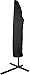 Trademark Innovations Offset Umbrella Cover for Offset Patio Umbrella, 10', Black