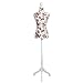 Giantex Female Mannequin Torso Body Dress Form with White Adjustable Tripod Stand
