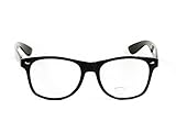 Goson Vintage Wayfarer Style Sunglasses Glossy Black