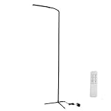 YLISAE NRAE 6 Feet 12 Level LED Remote and touch control Adjustable Floor lamp
