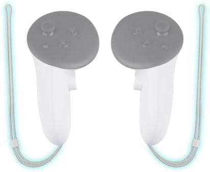 Amazon.com: Gosknor 2pcs Controller Strap for Meta Quest 2, White