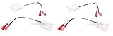 (2) Pair of Metra 72-5602 Speaker Wire Adapters for Ford and Mazda Vehicles - 4 Total Adapters