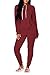 Selowin Women Tie Dye Sweatsuit Long Sleeve Pullover Sweatpants 2 Pcs Lounge Jogger Set (Brown-2, Small)