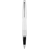 PILOT MR Animal Collection Gel Roller Pen in Gift Box, Matte White Barrel with White Tiger Accent, Fine Point Stainless Steel Nib, Refillable Black Ink (91234)