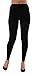 Compression Leggings for Women 20-30mmHg - Footles High Waist Compression Tights for Circulation during Pregnancy, Sports, Workout, Running - Black, Medium - A717BL2