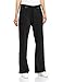Dickies Women's Petite Xtreme Stretch Junior Fit Drawstring Flare Leg Pant, Black, Medium
