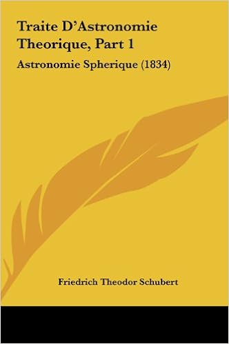 Amazonfr Traite Dastronomie Theorique Part 1 - 