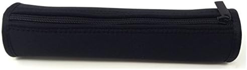 Makeup Cosmetic Bag Pencil Case, INGLY Canvas Pen Bag Cosmetics Pouch Stationary Storage Organizer Neoprene Stylus Pen Zippered Holder Fit for Apple Pencil /iPencil/GoPen Plus Vape Pen