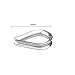 100 Pcs 1/16-inch Wire Rope Aluminum Sleeves Clip Fittings Cable Crimps, 10 pcs M2 Stainless Steel Thimble Combo, 6-Pcs Turnbuckle Tension Wire Rope With Eye&Hook (M4), Stainless Steel Kit, Aunifun