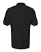 Jerzees Men's 5.6 oz., 50/50 Jersey Polo with SpotShieldTM M BLACK