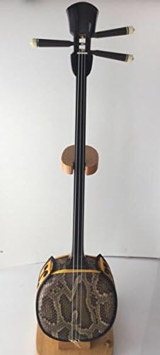 Amazon 三線 本皮強化張り 真壁型 黒塗り 初心者セットok スタンダード型 三線 楽器
