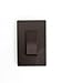 Legrand - PASS & SEYMOUR RWP26DBCC6 Radiant Single Gang Screwless Plastic Wall Plate, Decorative wall plate, Dark Bronze