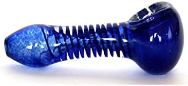 4.2-inch Handmade Heat Resistant Blue Art Magic Glass