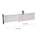 GADENT Adjustable Expandable Drawer Dividers Best for Kitchen Clothes Dresser Bathroom Bedroom Desk Baby Drawer Beige Color