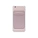 Phone Card Holder, Bagent Stick on Lycra Credit Card ID Wallet Cases Pouch Pocket Sleeves for iPhone, Android and all Smartphones (Pink)