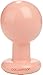 Doc Johnson Round Butt Plug,Large Flesh