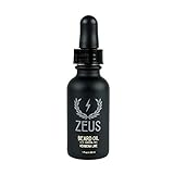 Zeus Beard Oil for Men - 1 oz - All-Natural Beard Conditioning Oil to Soften Beard and Mustache Hairs (Verbena Lime)