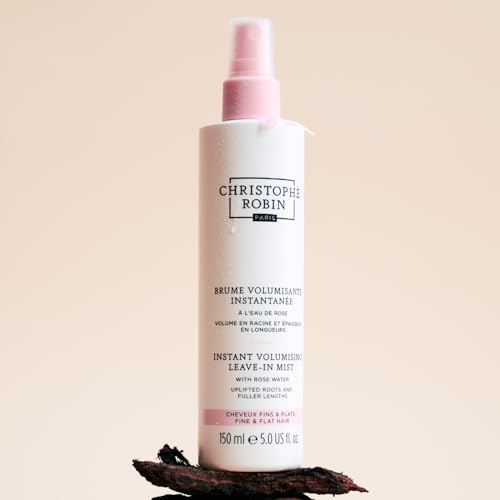 CHRISTOPHE ROBIN INSTANT VOLUMISING MIST WITH ROSE WATER FOR THIN, FINE, AND FLAT HAIR 5 FL. OZ