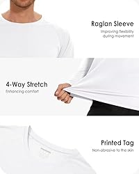 Boladeci Rash Guard for Men SPF Shirts Long Sleeve