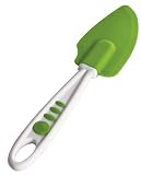 Curious Chef TCC50003 Large Silicone Mixing Spatula, Green/White
