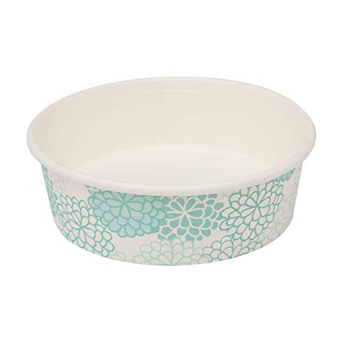 Glad for Pets Disposable Feeding Bowls Small Dog Bowls in Teal